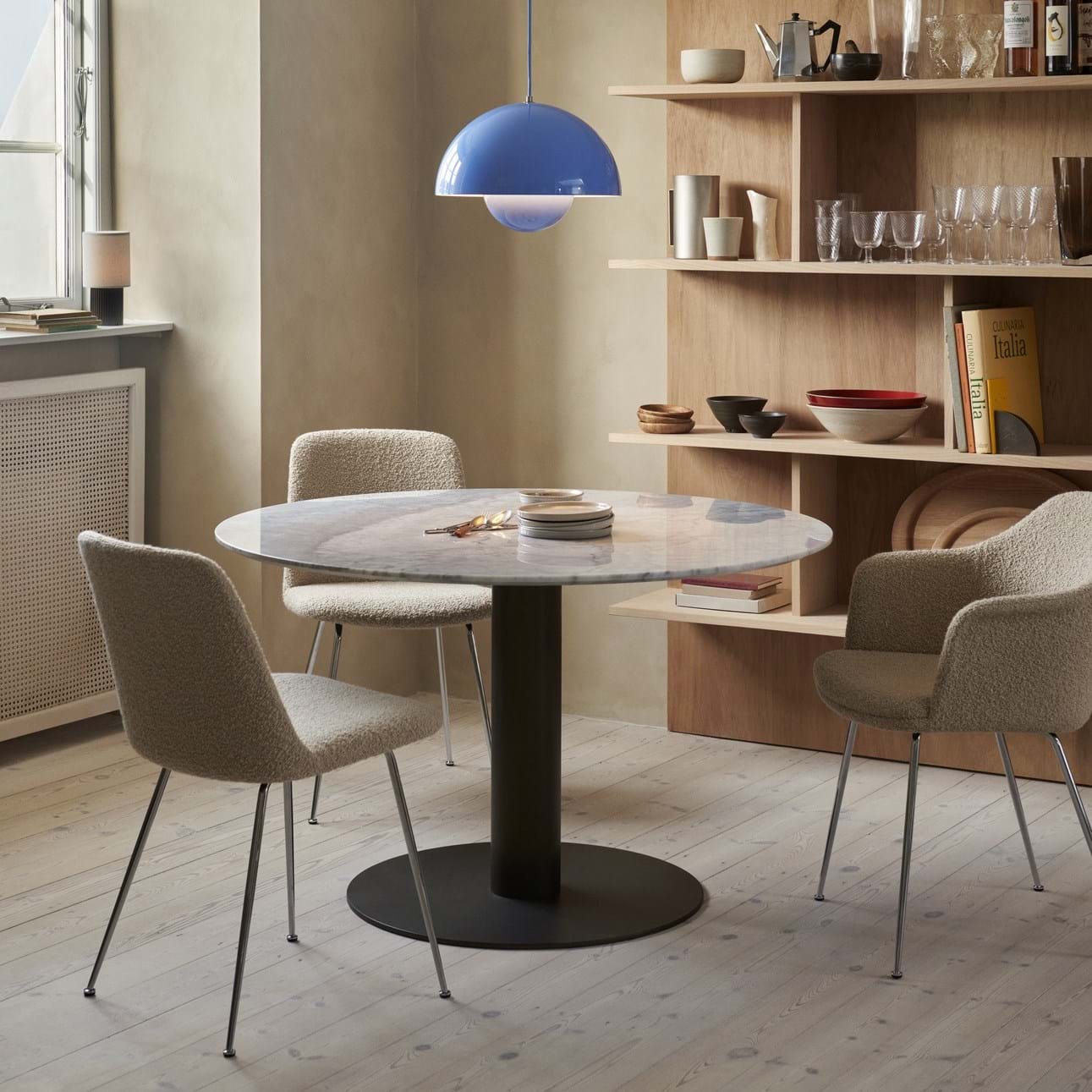 In Between Table SK12 Ø120 cm från Vålamagasinet Matbord, &Tradition, Image-2