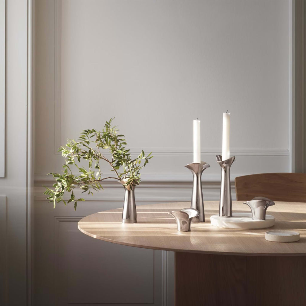 Bloom Botanica Candle Holders Set Of 2 från Vålamagasinet Ljusstakar och ljuslyktor, Georg Jensen, Image-2