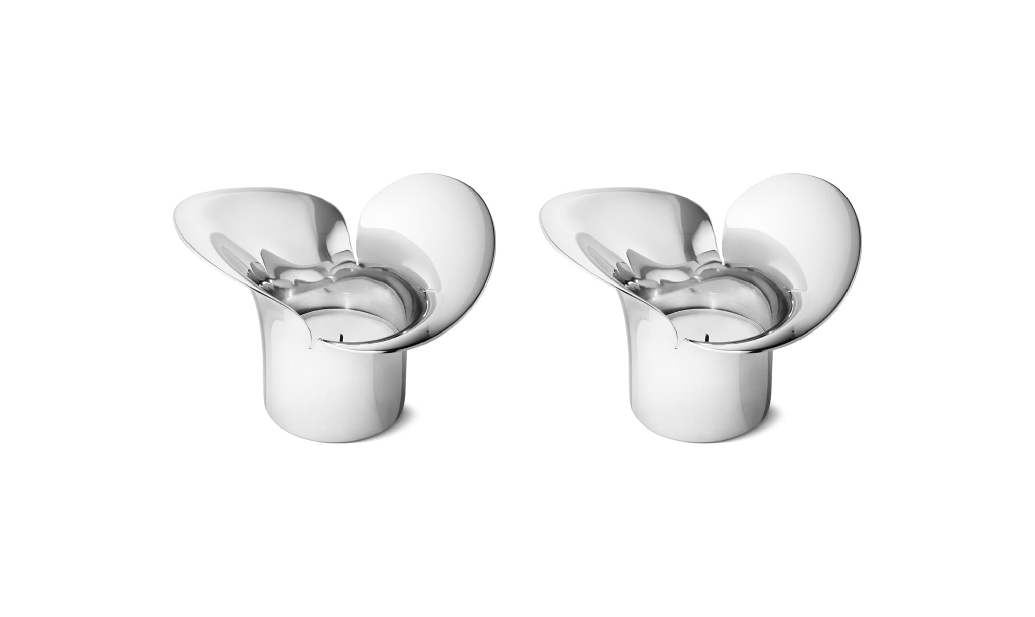 Bloom Botanica Tealight Holders Set Of 2 från Vålamagasinet Övriga inredningsdetaljer, Georg Jensen, Image-1