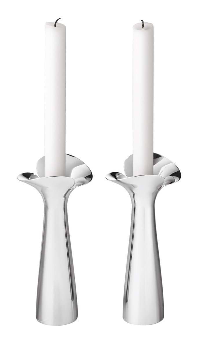 Bloom Botanica Candle Holders Set Of 2 från Vålamagasinet Ljusstakar och ljuslyktor, Georg Jensen, Image-1