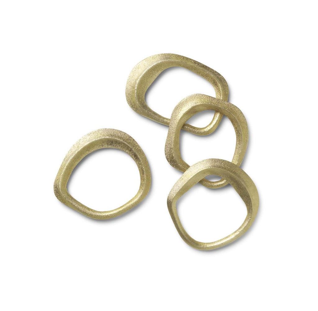 Flow Napkin Rings Set of 4 från Vålamagasinet Kökstillbehör, Ferm Living, Image-1