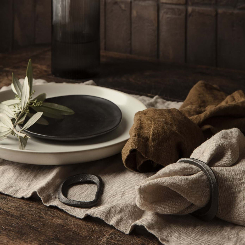 Flow Napkin Rings Set of 4 från Vålamagasinet Kökstillbehör, Ferm Living, Image-2