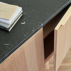 Jut Cabinet Oak/Marble från Vålamagasinet Skänkar och sideboards, Skagerak, Image-3