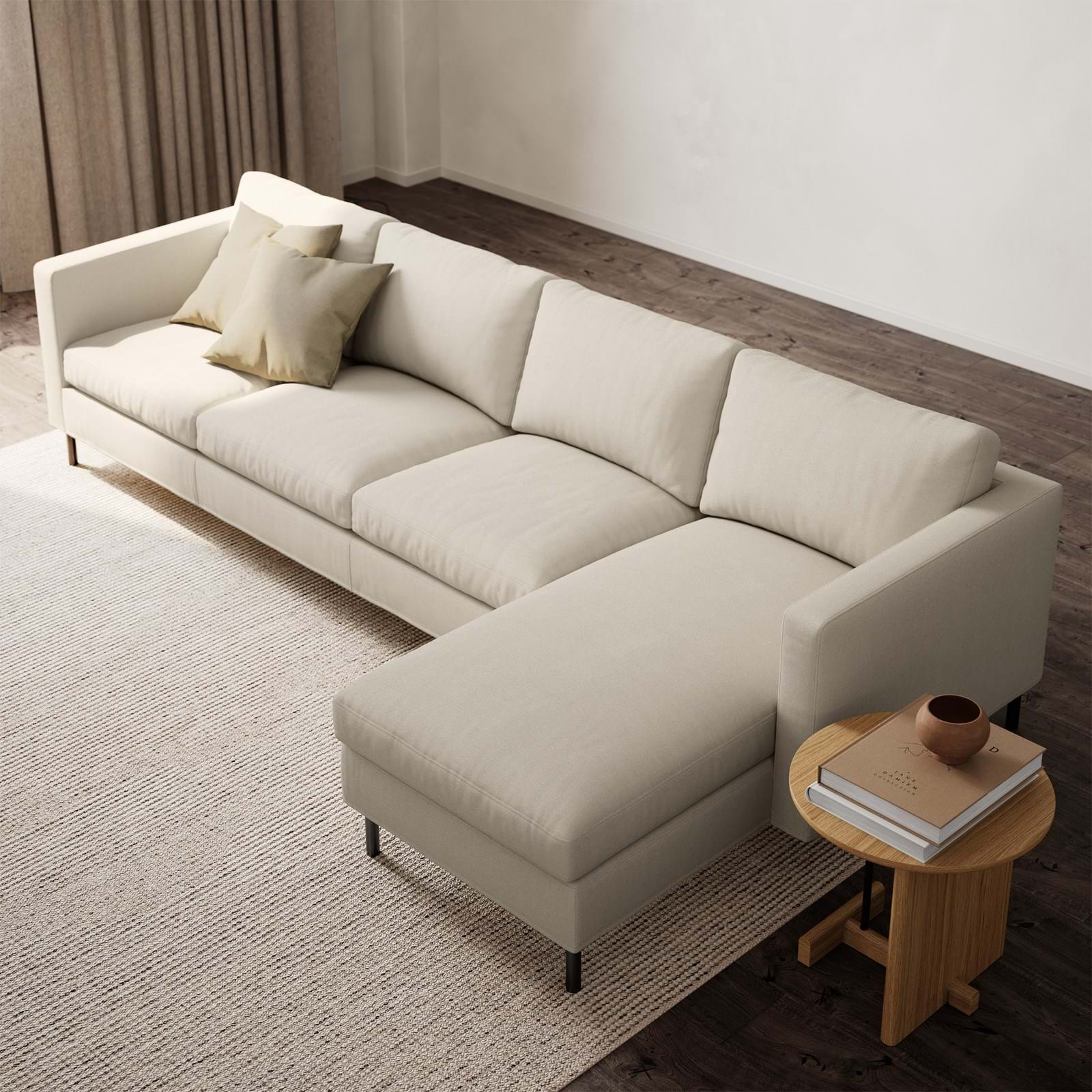 Alex High Edition Kampanj 3-sits Soffan Med Divan från Vålamagasinet Divansoffor, Fogia, Image-4