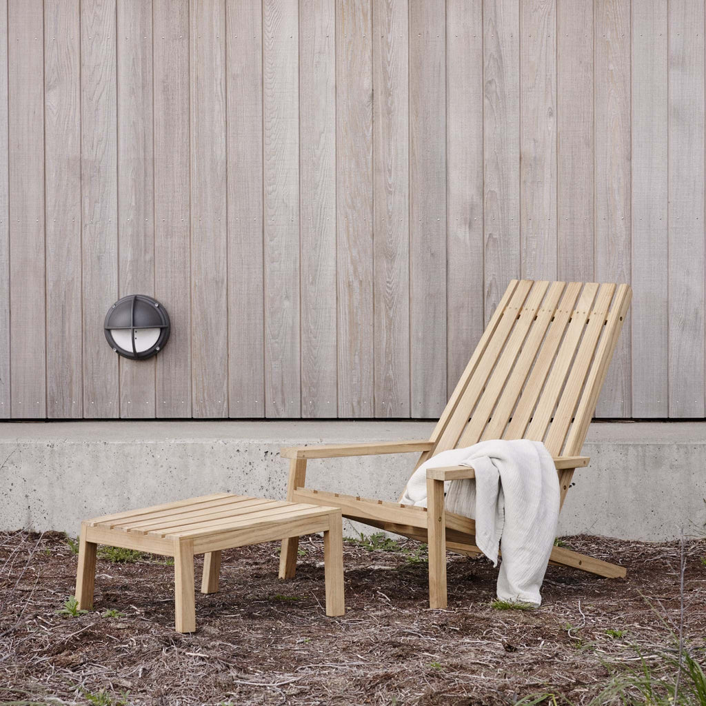 Between Lines Deck Stool från Vålamagasinet Pallar och bänkar utemöbler, Skagerak, Image-4