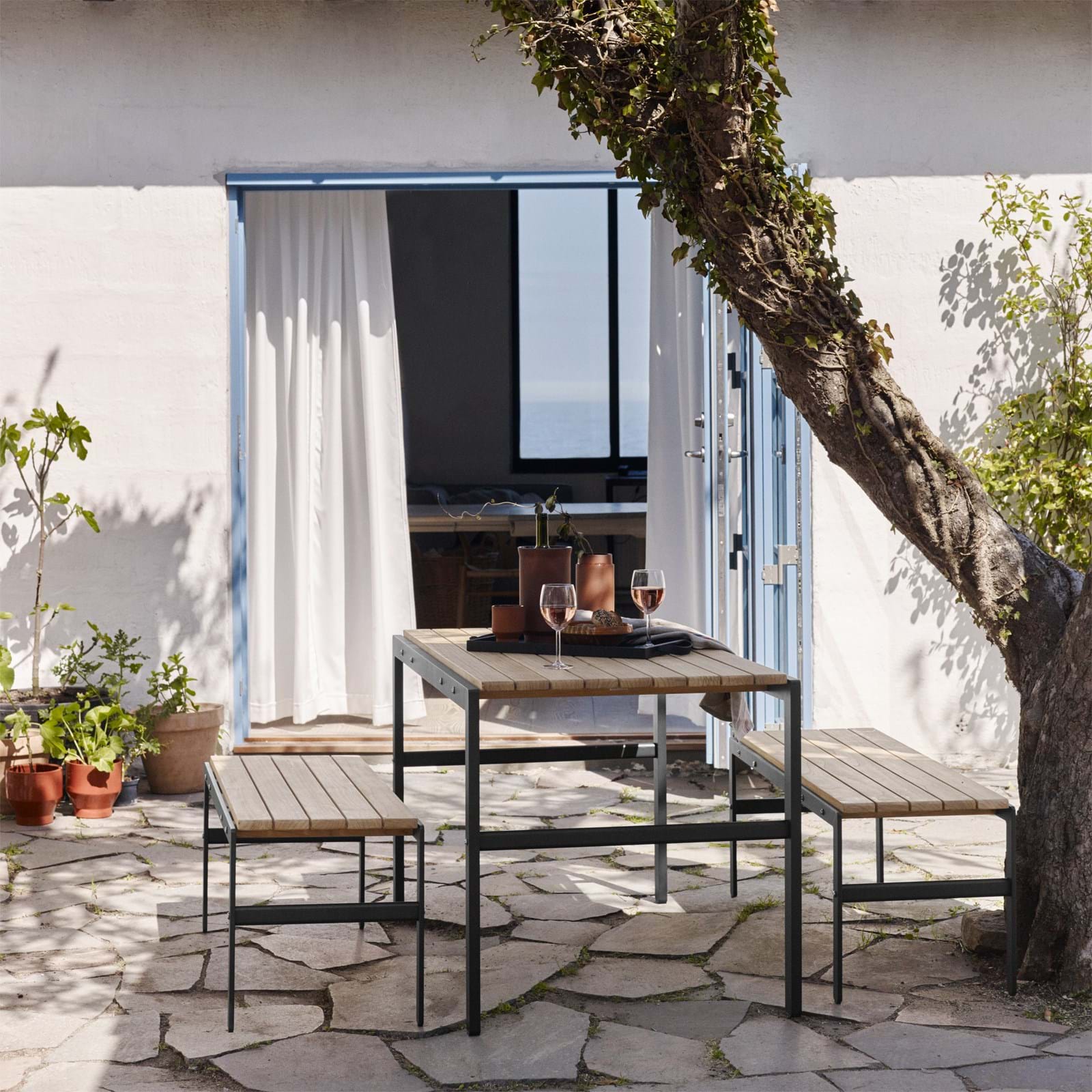 Reform Table Teak 125 från Vålamagasinet Matbord utemöbler, Skagerak, Image-2