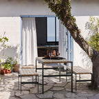 Reform Bench Teak från Vålamagasinet Pallar och bänkar utemöbler, Skagerak, Image-2