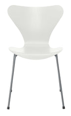 Sjuan 3107 Stol Färgad Ask från Vålamagasinet Matstolar, Fritz Hansen, Image-1