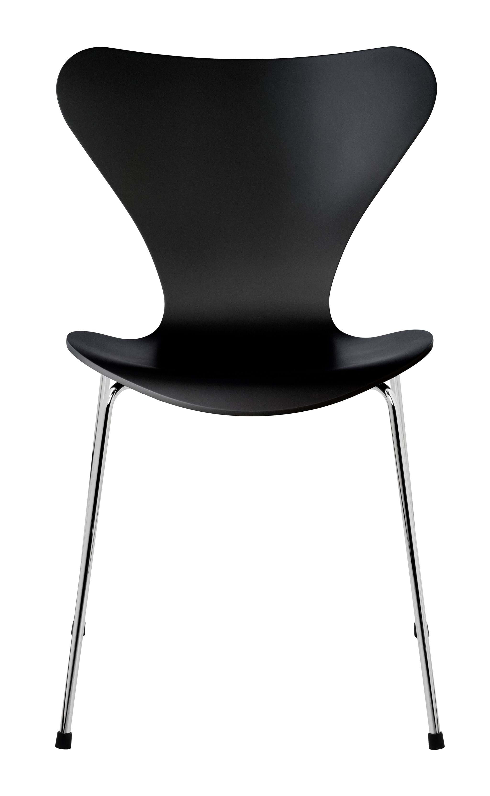 Sjuan 3107 Stol Lackad från Vålamagasinet Matstolar, Fritz Hansen, Image-1