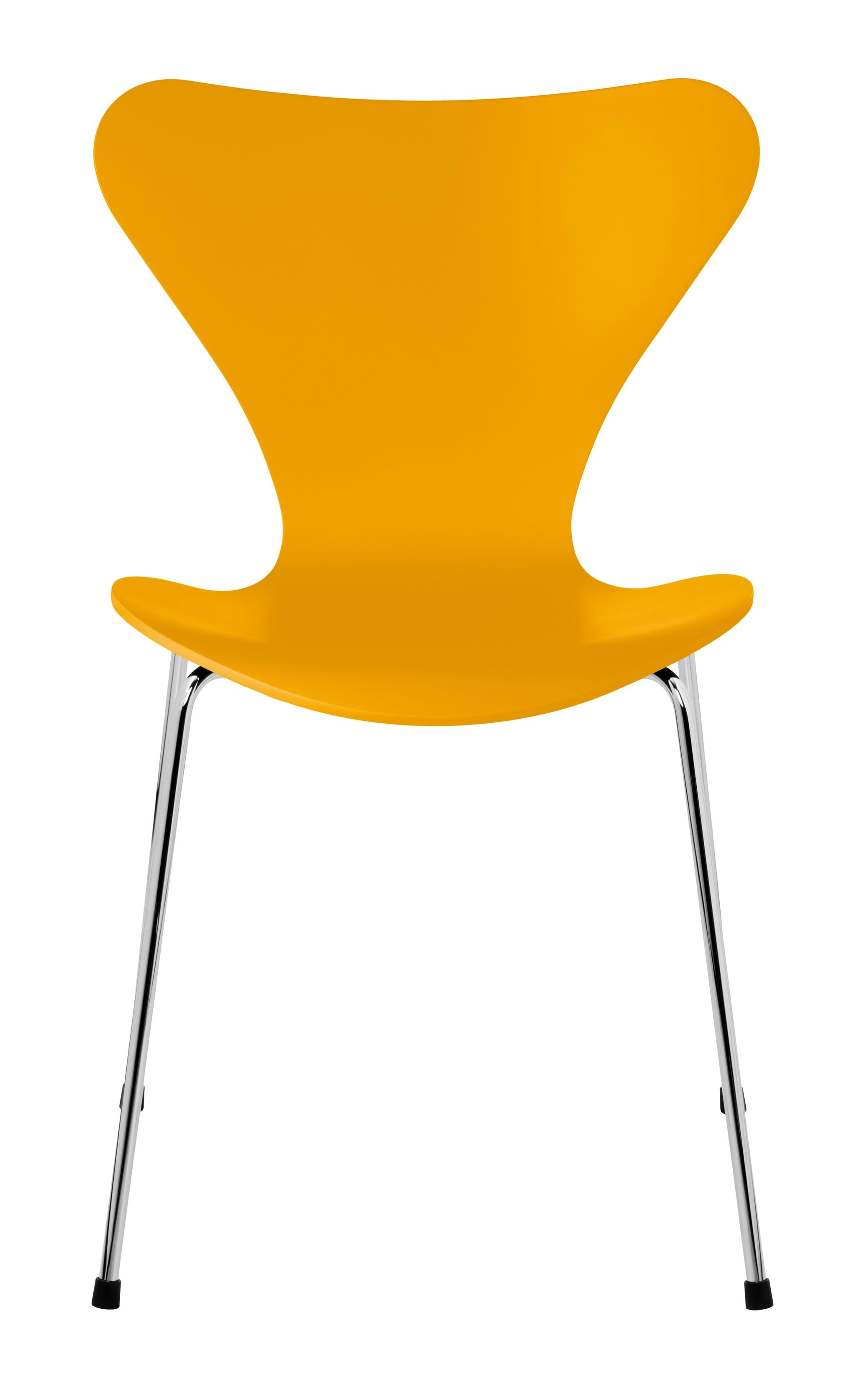 Sjuan 3107 Stol Lackad från Vålamagasinet Matstolar, Fritz Hansen, Image-1