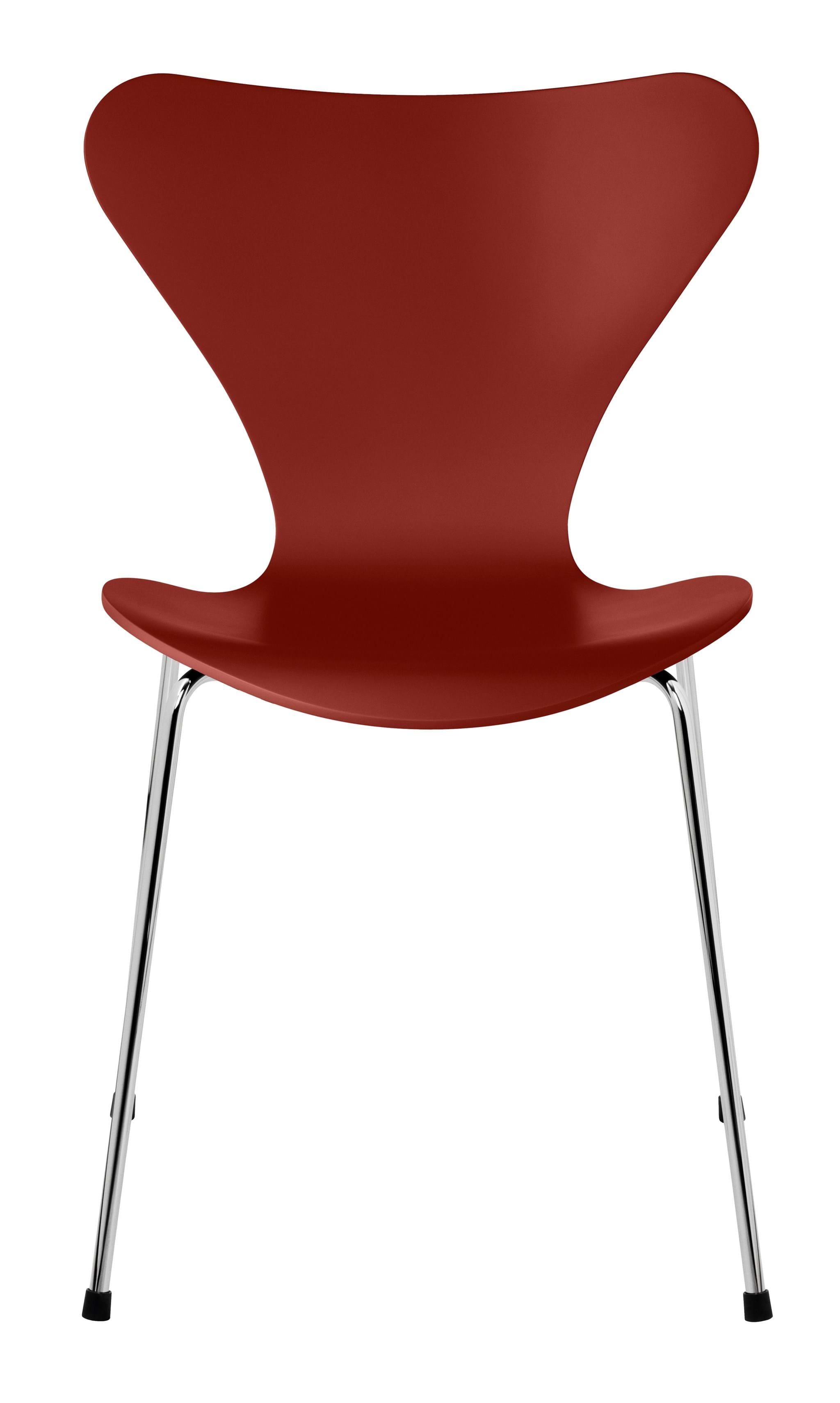 Sjuan 3107 Stol Lackad från Vålamagasinet Matstolar, Fritz Hansen, Image-1