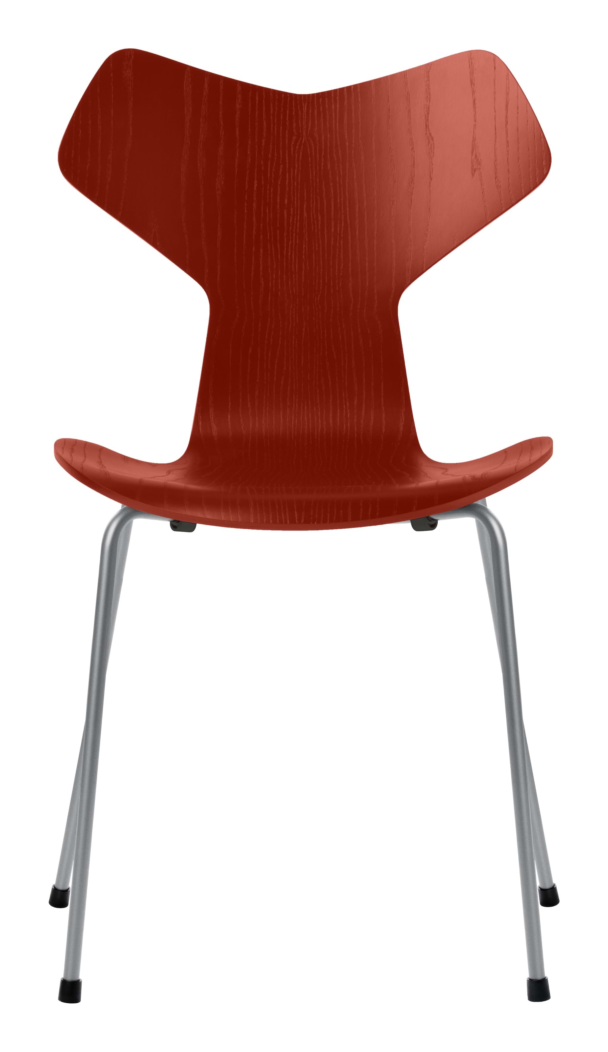 Grand Prix 3130 Stol Färgad Ask från Vålamagasinet Matstolar, Fritz Hansen, Image-1