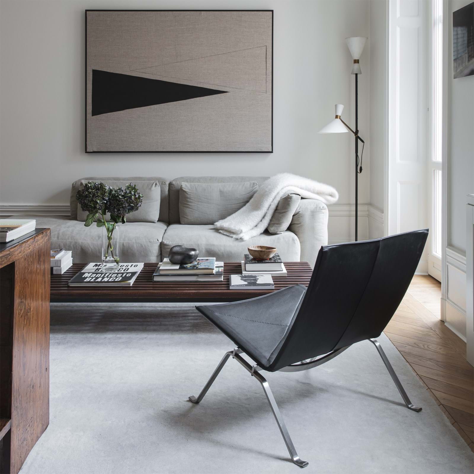 PK22 Fåtölj Läder från Vålamagasinet Fåtöljer, Fritz Hansen, Image-3