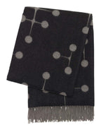 Eames Wool Blanket Dot Pattern - Black från Vålamagasinet Plädar, Vitra, Image-1
