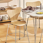 Sjuan 3177 Stol Junior från Vålamagasinet Matstolar, Fritz Hansen, Image-2