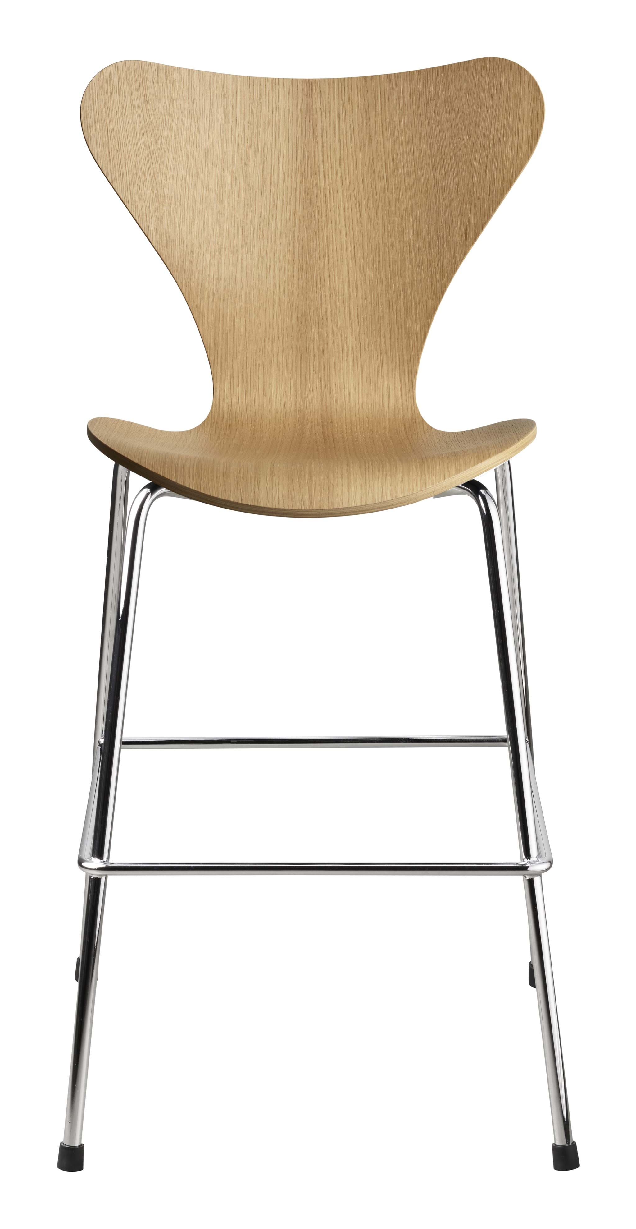 Sjuan 3177 Stol Junior från Vålamagasinet Matstolar, Fritz Hansen, Image-1