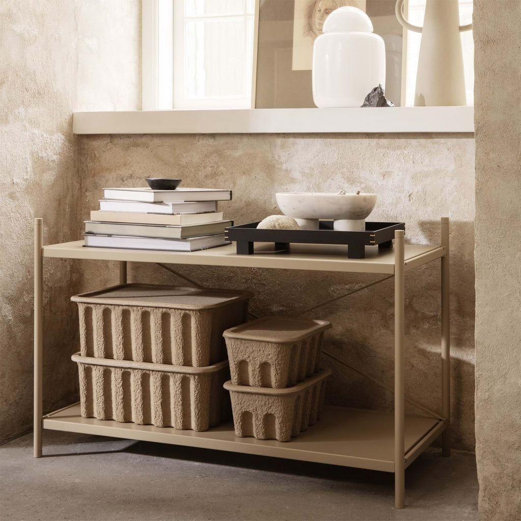 Paper Pulp Box Set of 2 från Vålamagasinet Övriga inredningsdetaljer, Ferm Living, Image-2