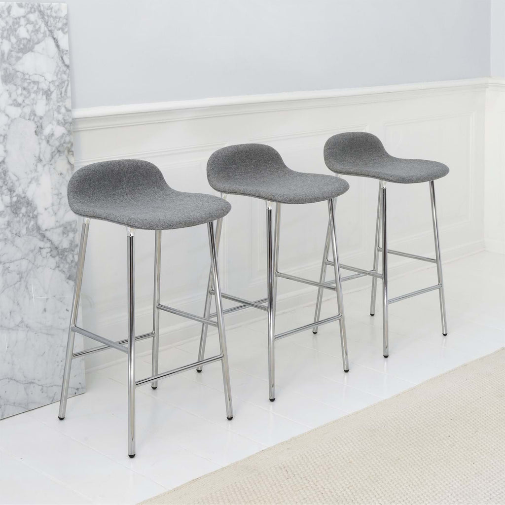 Form Barstool 65 cm Steel från Vålamagasinet Barstolar, Normann Copenhagen, Image-3
