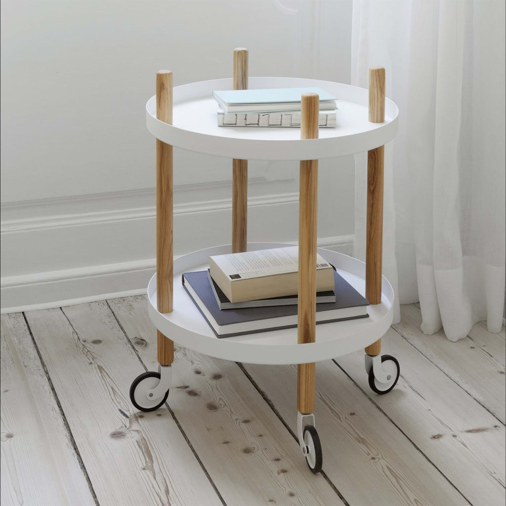 Block Table Ø45 cm från Vålamagasinet Serveringsvagnar och rullbord, Normann Copenhagen, Image-4