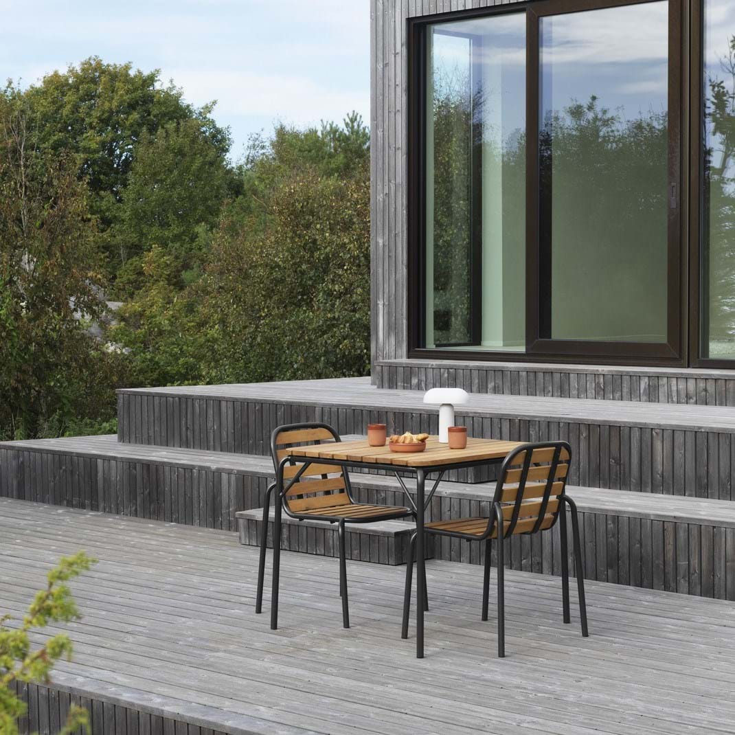 Vig Table 90x90 cm Robinia från Vålamagasinet Matbord, Normann Copenhagen, Image-2