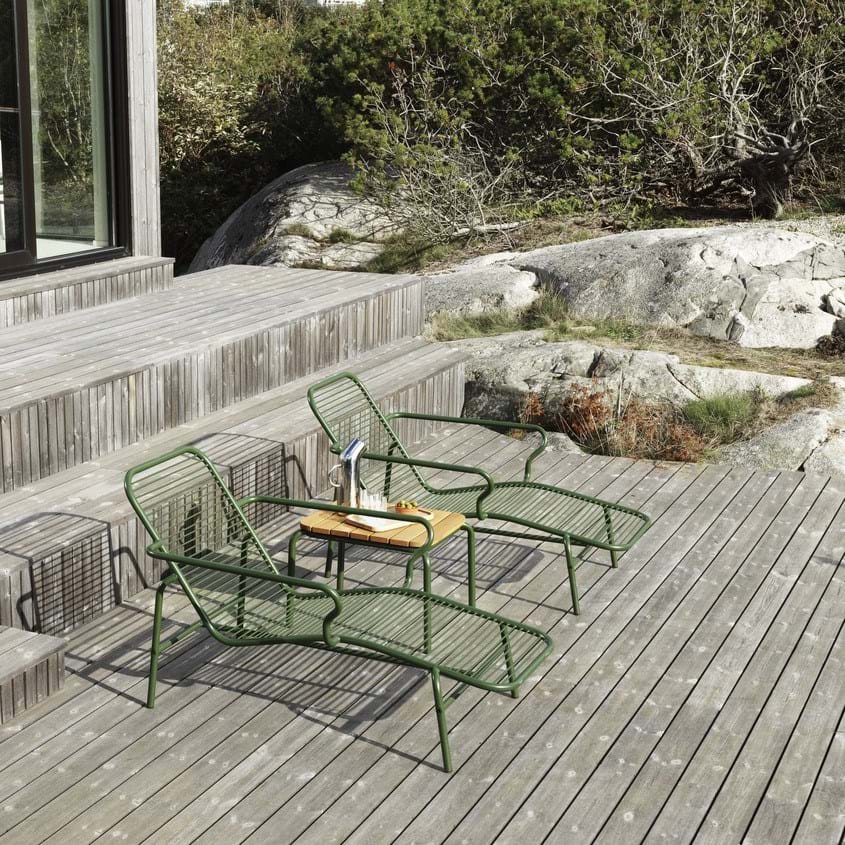 Vig Table Robinia 55 x45 cm från Vålamagasinet Småbord utemöbler, Normann Copenhagen, Image-2