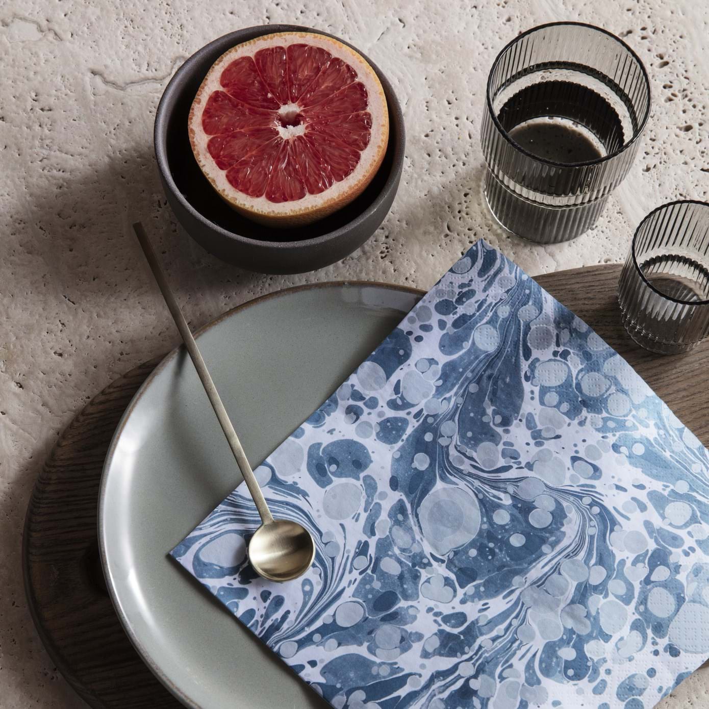 Ripple Small Glasses Set Of 4 från Vålamagasinet Tallrikar och glas, Ferm Living, Image-3