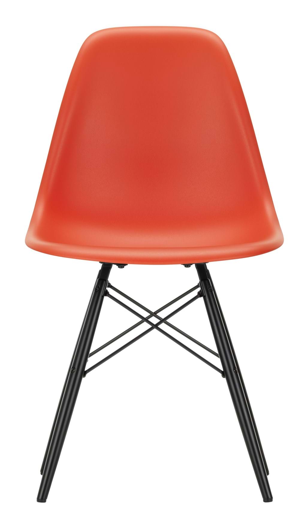 Eames Plastic Side Chair RE DSW - Black Maple från Vålamagasinet Matstolar, Vitra, Image-1