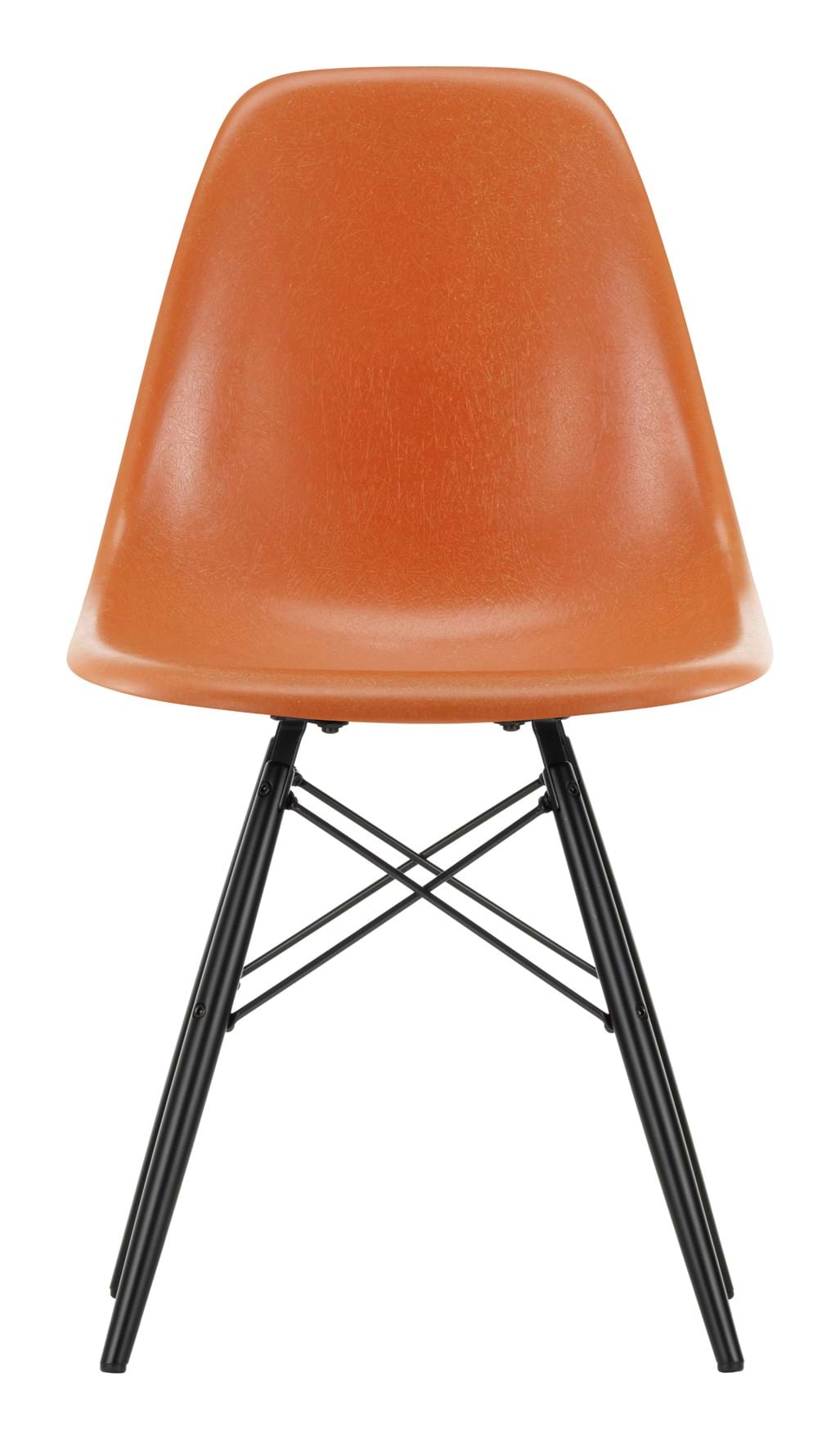 Eames Fiberglass Chair DSW Black Maple från Vålamagasinet Matstolar, Vitra, Image-1