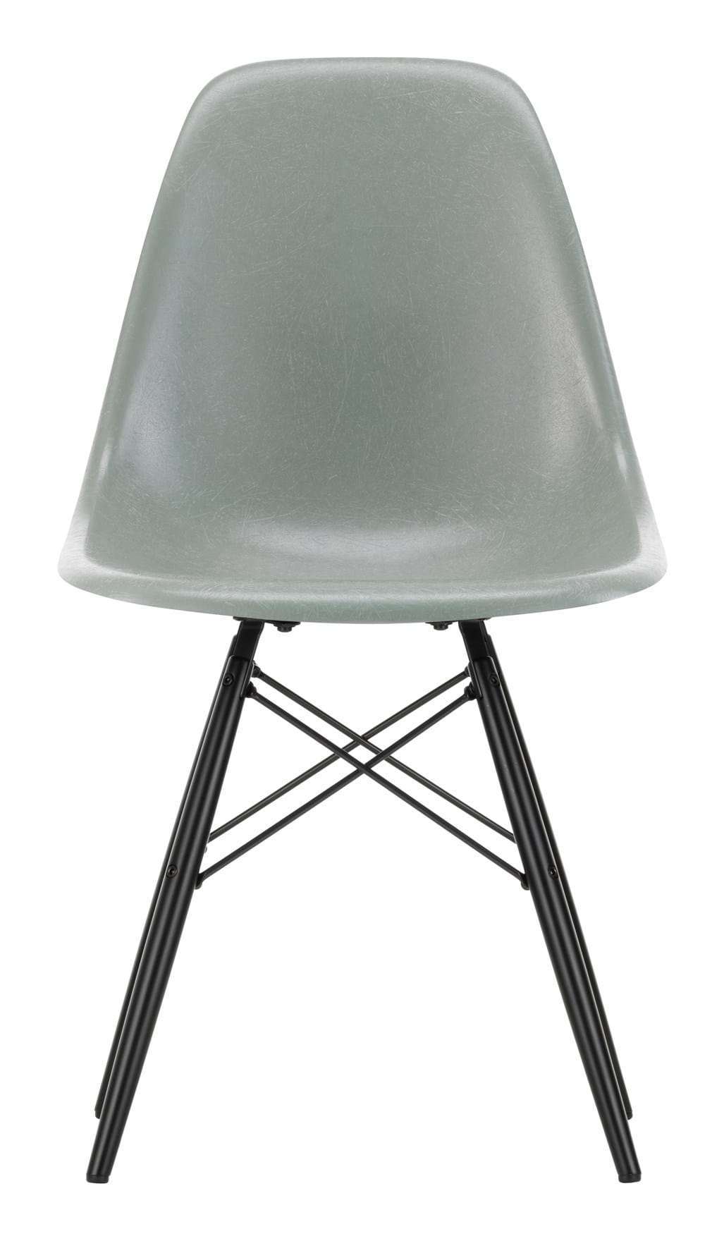 Eames Fiberglass Chair DSW Black Maple från Vålamagasinet Matstolar, Vitra, Image-1