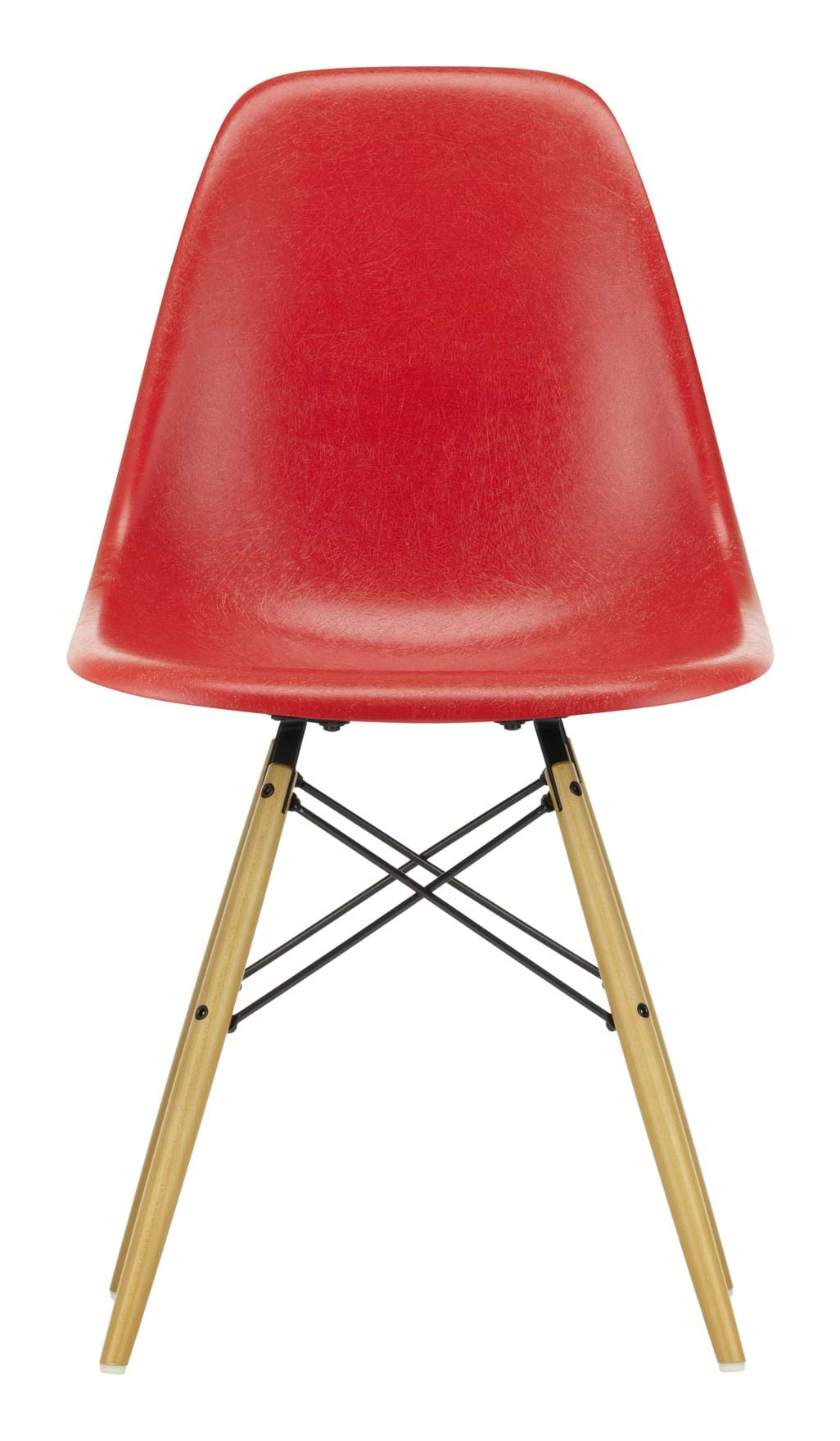 Eames Fiberglass Chair DSW Golden Maple från Vålamagasinet Matstolar, Vitra, Image-1