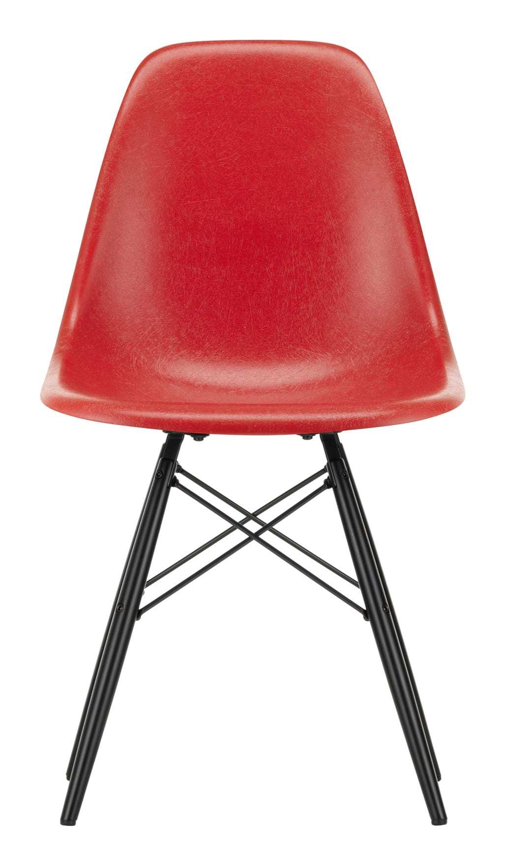 Eames Fiberglass Chair DSW Black Maple från Vålamagasinet Matstolar, Vitra, Image-1