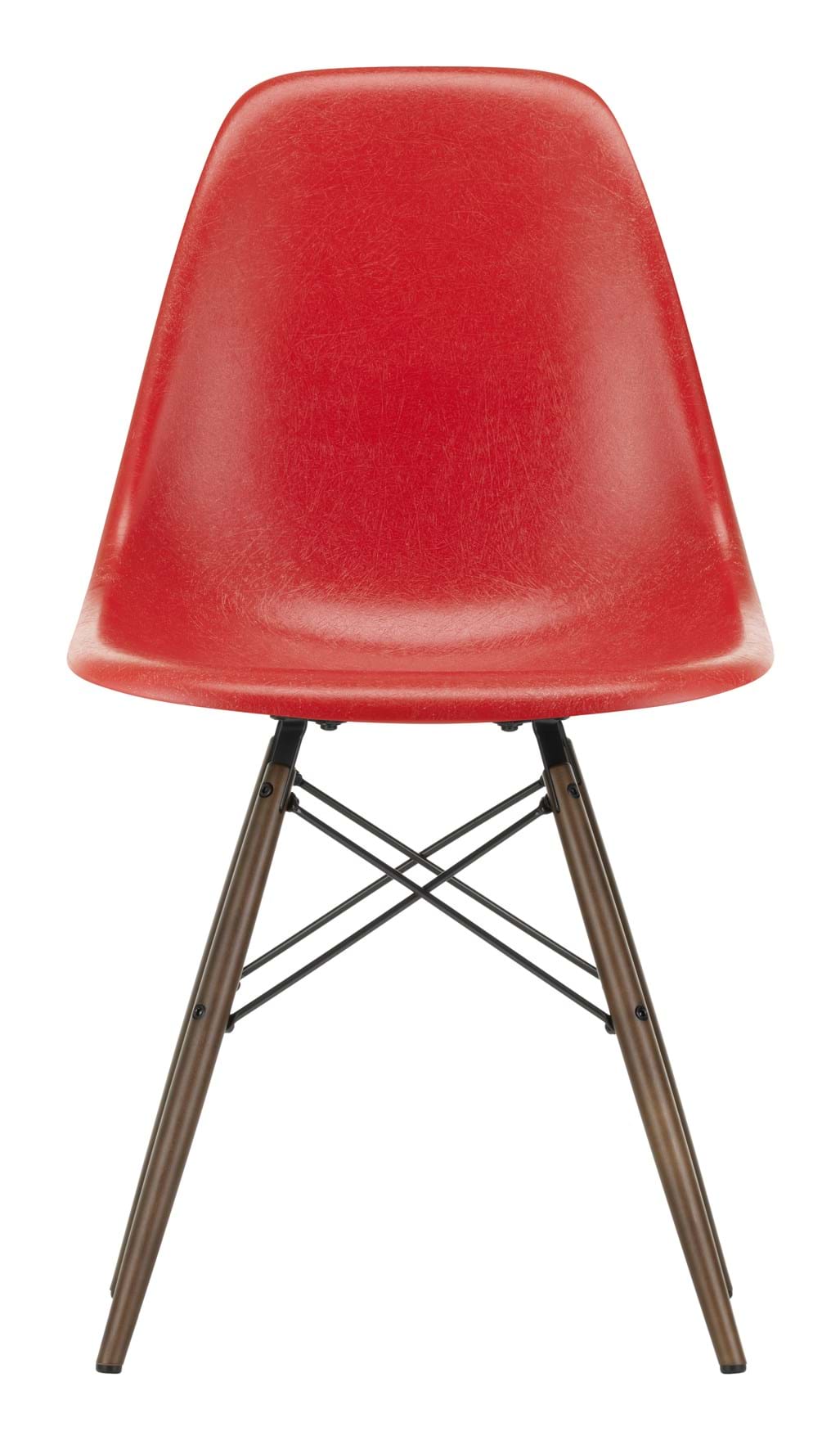 Eames Fiberglass Chair DSW Dark Maple från Vålamagasinet Matstolar, Vitra, Image-1