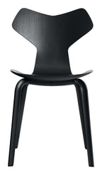 Grand Prix 4130 Stol Färgad Ask från Vålamagasinet Matstolar, Fritz Hansen, Image-1