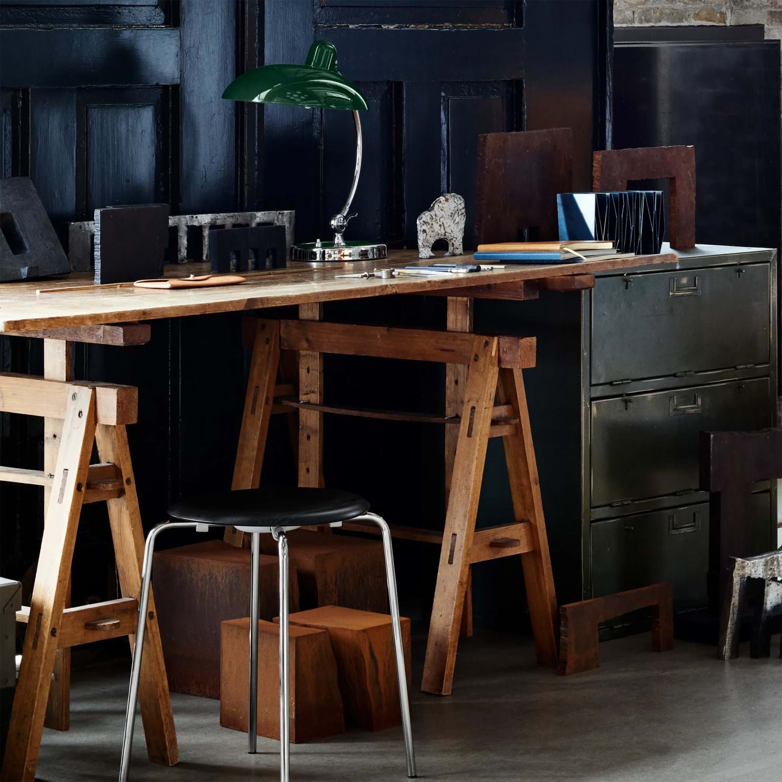 Kaiser Idell 6631-T Luxus Bordslampa från Vålamagasinet Bordslampor, Fritz Hansen, Image-3