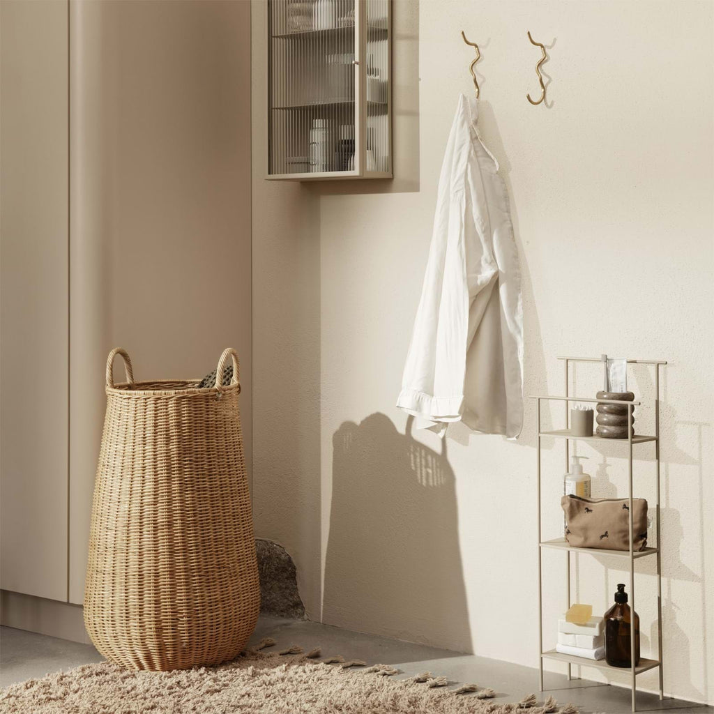 Braided Laundry Basket från Vålamagasinet Soptunnor och tvättkorgar, Ferm Living, Image-2