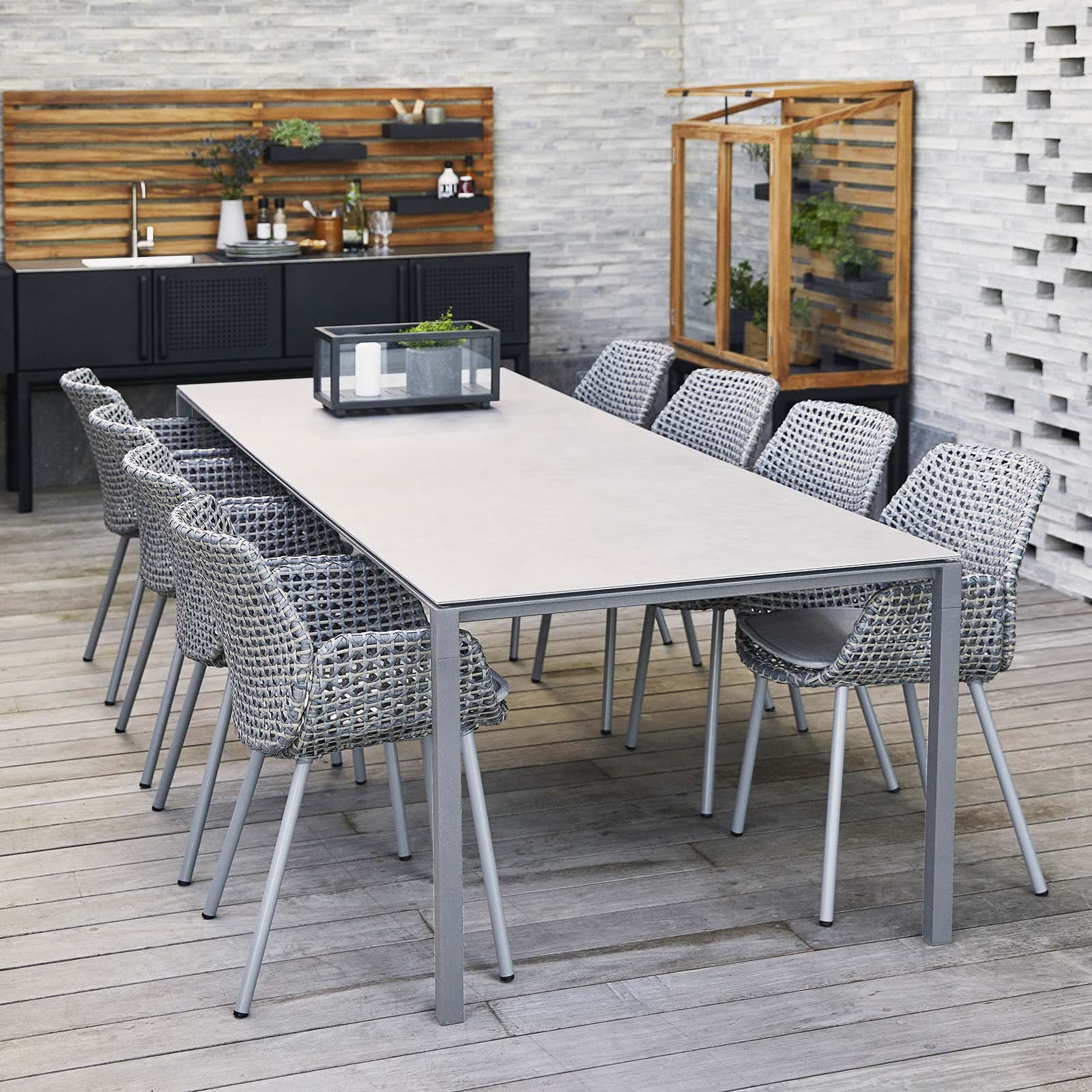 Pure Bord 280x100 cm från Vålamagasinet Matbord utemöbler, Cane-line, Image-2