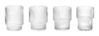Ripple Glasses Set Of 4 från Vålamagasinet Tallrikar och glas, Ferm Living, Image-1