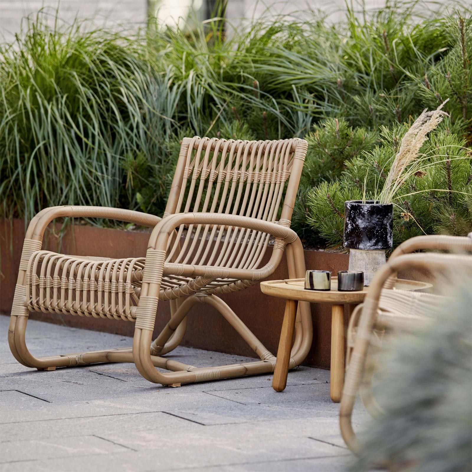 Curve Fåtölj Outdoor från Vålamagasinet Fåtöljer, Cane-line, Image-2