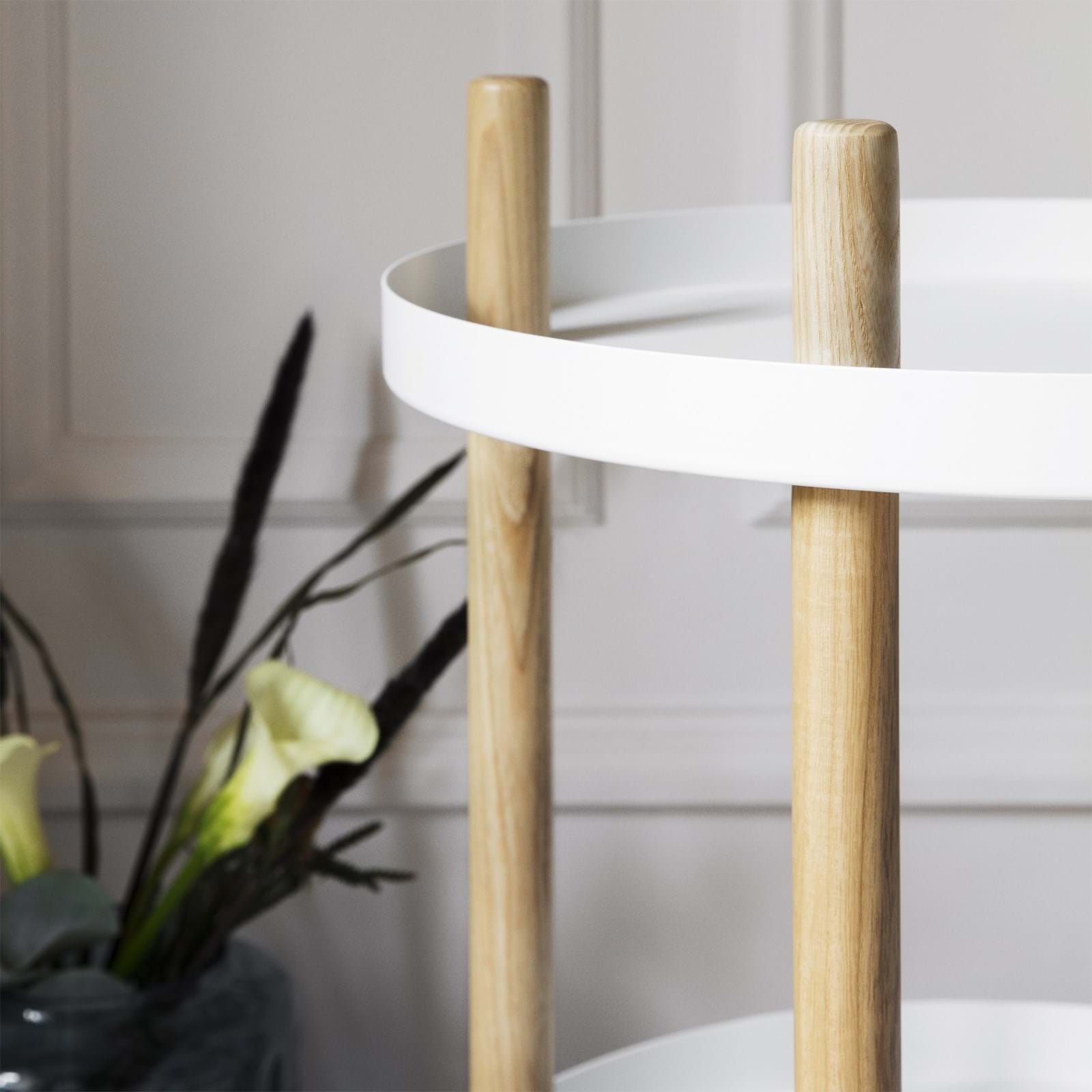 Block Table Ø45 cm från Vålamagasinet Serveringsvagnar och rullbord, Normann Copenhagen, Image-5