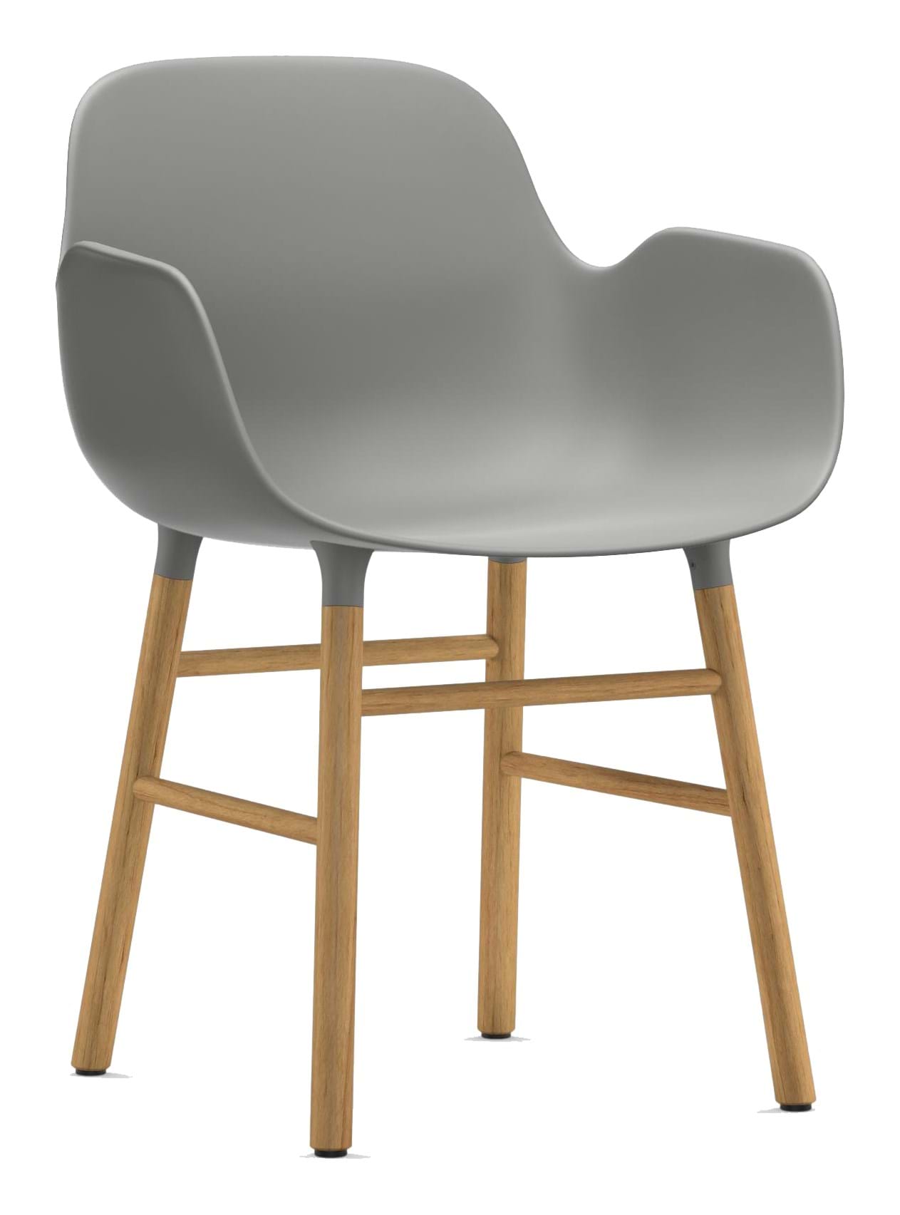 Form Armchair Oak från Vålamagasinet Matstolar, Normann Copenhagen, Image-1