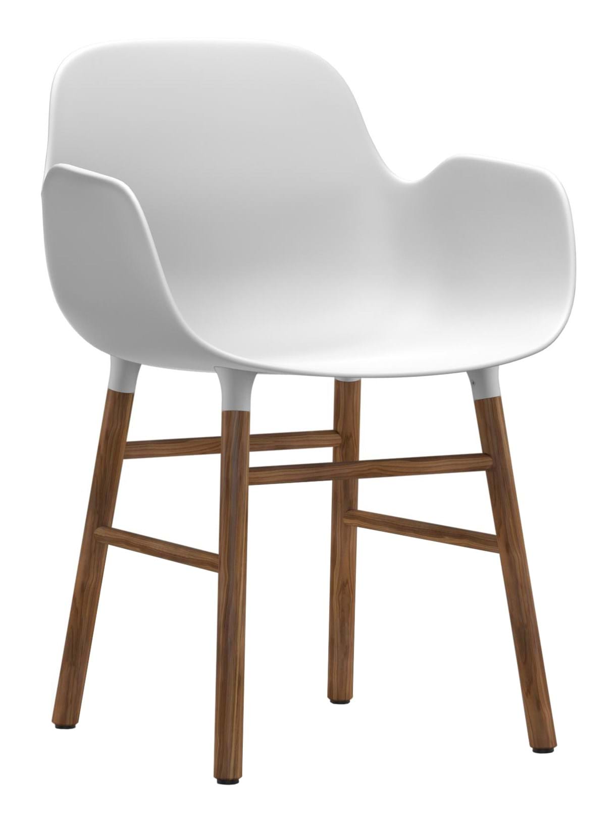 Form Armchair Walnut från Vålamagasinet Matstolar, Normann Copenhagen, Image-1