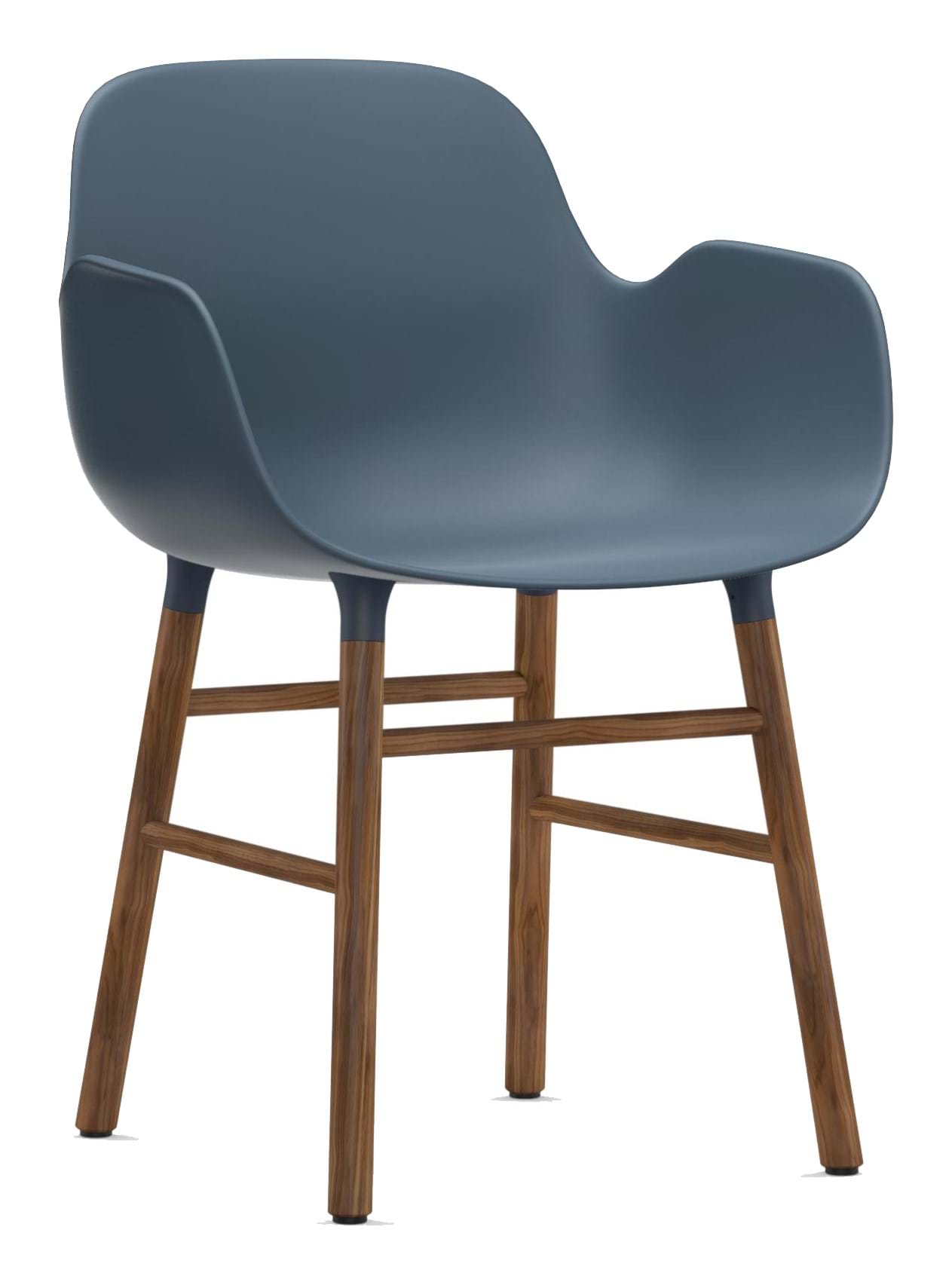 Form Armchair Walnut från Vålamagasinet Matstolar, Normann Copenhagen, Image-1