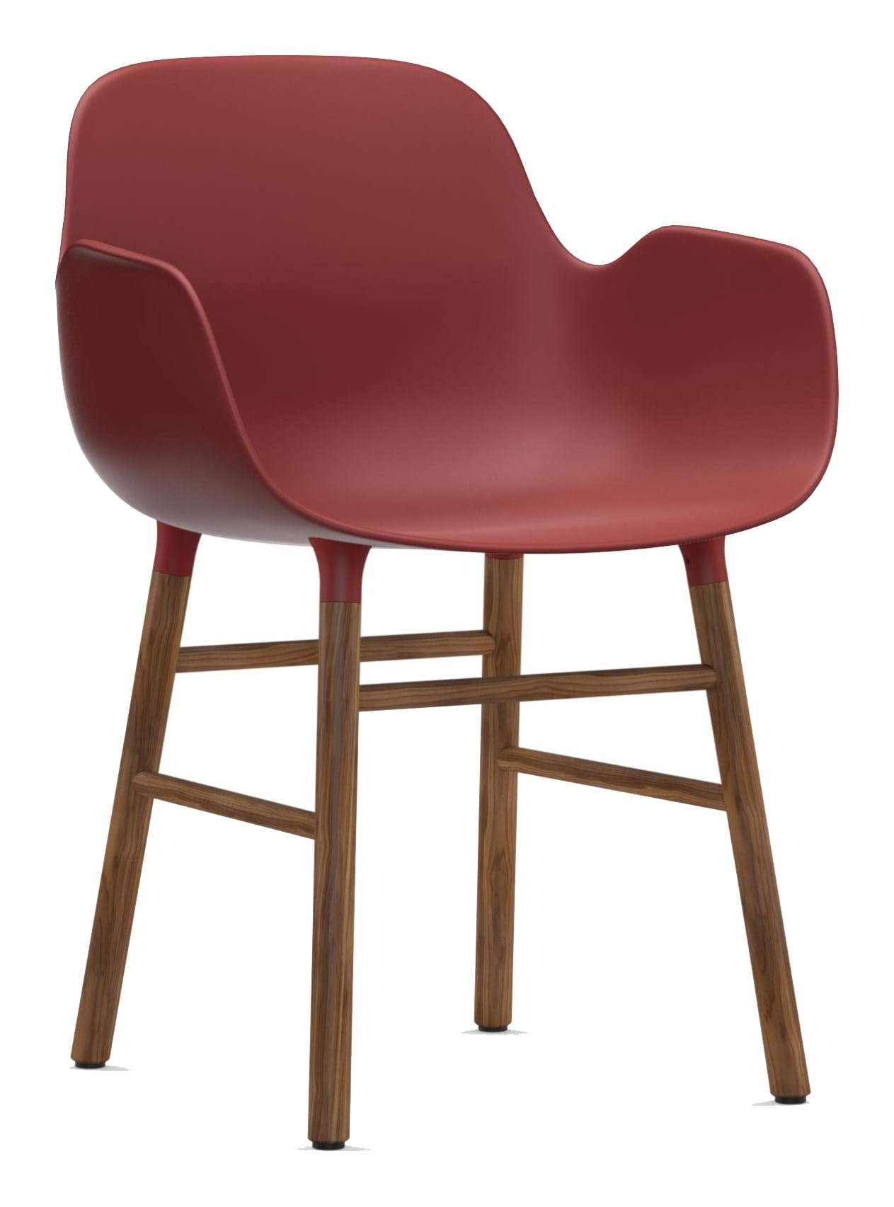 Form Armchair Walnut från Vålamagasinet Matstolar, Normann Copenhagen, Image-1