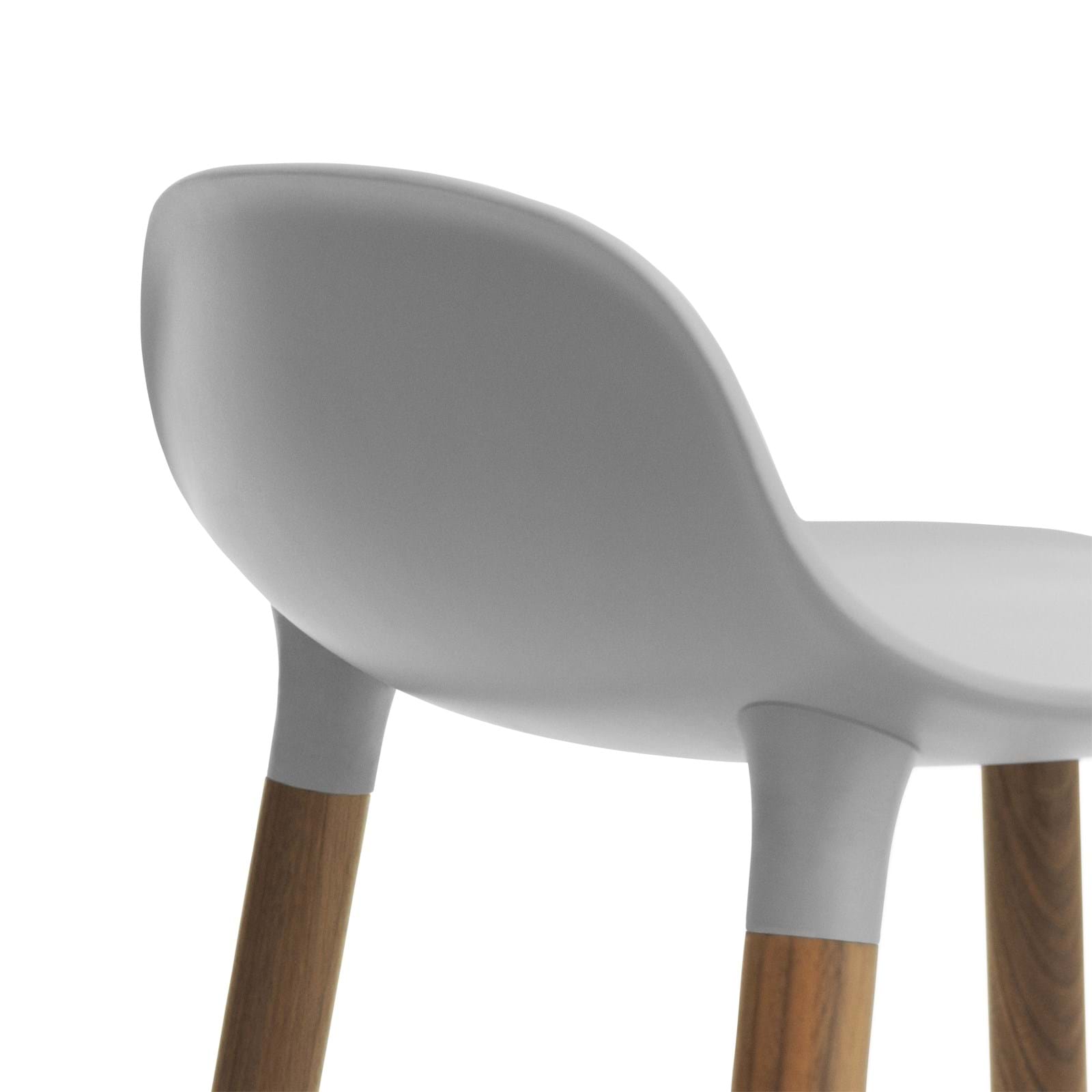 Form Barstool 75 cm Oak/Steel från Vålamagasinet Barstolar, Normann Copenhagen, Image-2