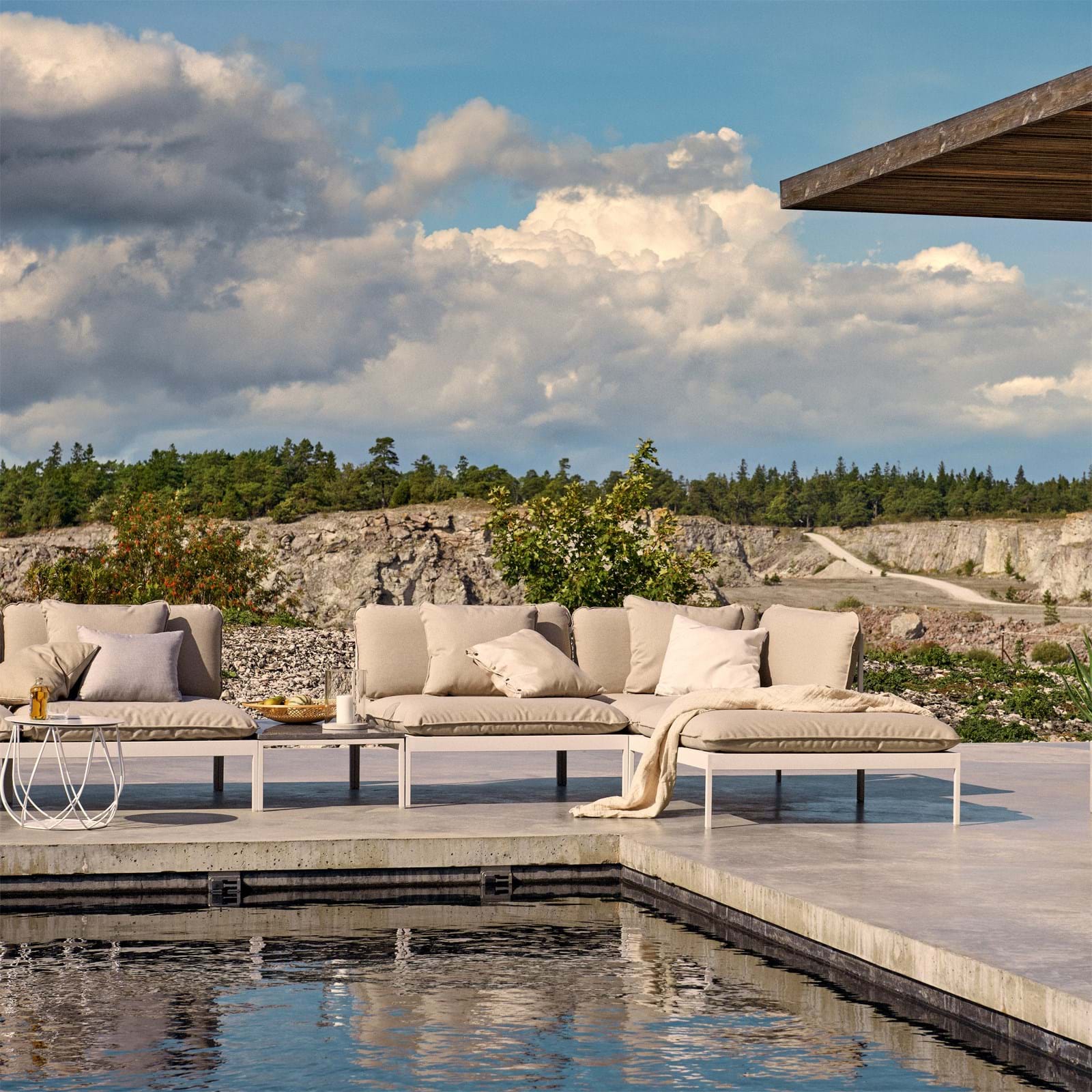 Bönan Ottoman från Vålamagasinet Soffor och fåtöljer utemöbler, Skargaarden, Image-2