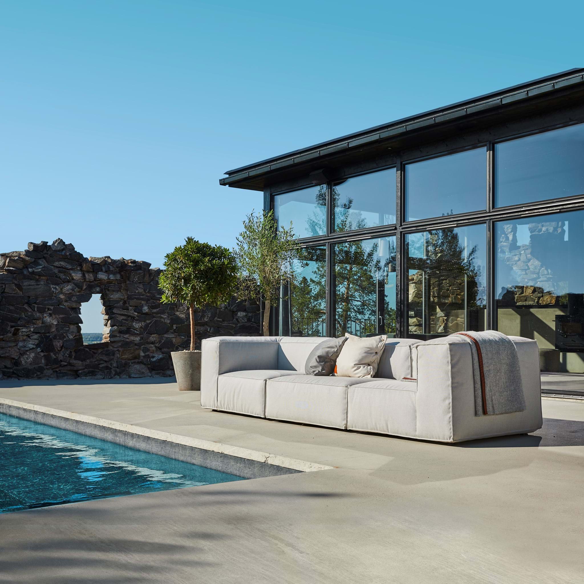 Asker Mittsektion Liten från Vålamagasinet Soffor och fåtöljer utemöbler, Skargaarden, Image-3