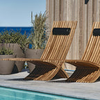 Nozib Solstol - Teak/Svart från Vålamagasinet Soffor och fåtöljer utemöbler, Skargaarden, Image-2