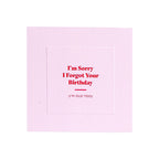 I´m Sorry I Forgot Your Birthday från Vålamagasinet Kort, JJPaperworks, Image-1