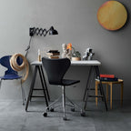 Sjuan 3117 Kontorsstol Helklädd från Vålamagasinet Skrivbordsstolar, Fritz Hansen, Image-5