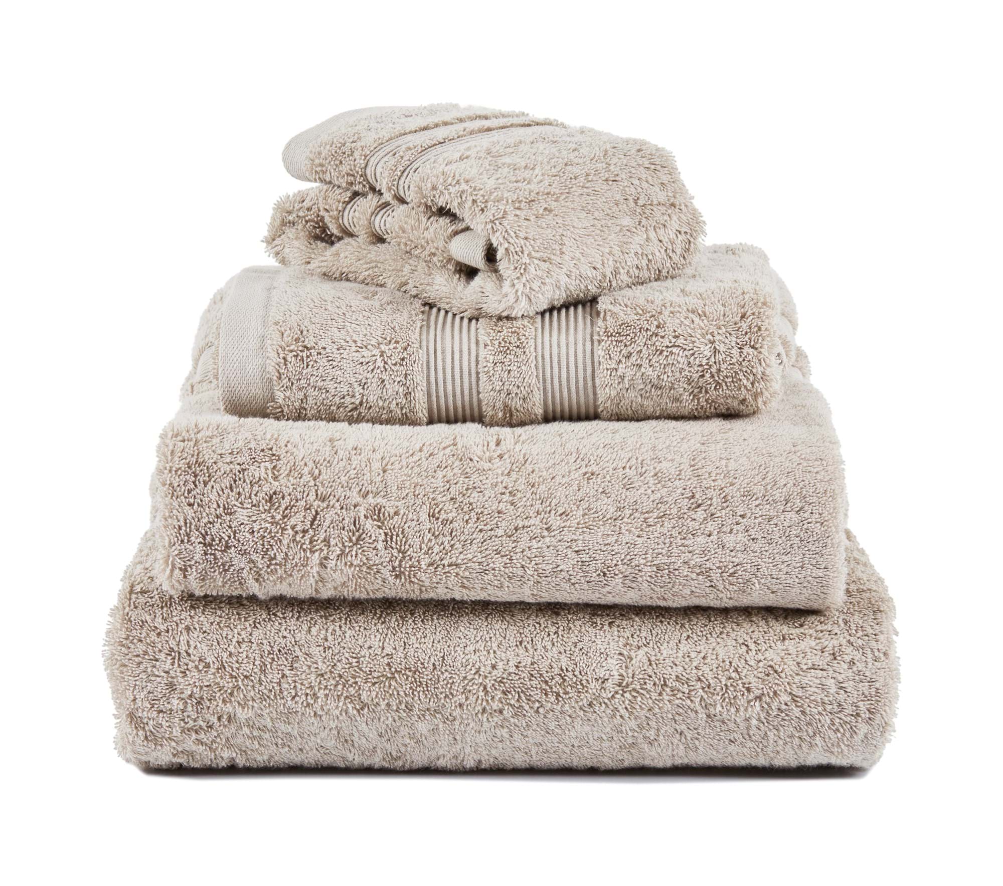 Fontana Handduk Eko Ljusbrun från Vålamagasinet Handdukar, Mille Notti, Image-1